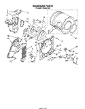 SECTION Diagram and Parts List for LE6800XSW0  Whirlpool Dryer