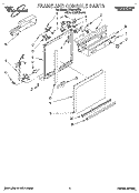 Part Location Diagram of 3373663 Whirlpool INSERT