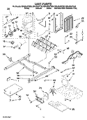 UNIT PARTS Diagram and Parts List for ED5JHAXTB00  Whirlpool Refrigerator