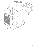 SECTION Diagram and Parts List for AD0152XM0  Whirlpool Dehumidifier