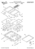Part Location Diagram of 4381654 Whirlpool SEAL