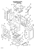 Part Location Diagram of W11684915 Whirlpool INSULATION