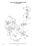 SECTION Diagram and Parts List for MW8650XS5  Whirlpool Microwave