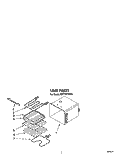 UNIT Diagram and Parts List for RM778PXXB0  Whirlpool Microwave Oven Combo