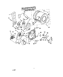 SECTION Diagram and Parts List for LEV4634JT0  Whirlpool Dryer