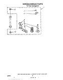 MISCELLANEOUS, LITERATURE AND OPTIONAL Diagram and Parts List for GLA7900XKW1  Whirlpool Washer