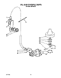 FILL AND OVERFILL Diagram and Parts List for KUDP22GT2  KitchenAid Dishwasher