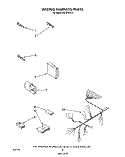 WIRING HARNES Diagram and Parts List for DU7216XS5  Whirlpool Dishwasher