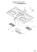 Part Location Diagram of 4359525 Whirlpool BASE