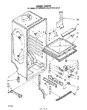 Part Location Diagram of 937015 Whirlpool Insulation, Compartment Separator