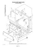 FRAME AND TANK Diagram and Parts List for KUDS21MS2  KitchenAid Dishwasher