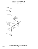 WIRING HARNESS Diagram and Parts List for DP3840XPN2  Whirlpool Dishwasher