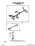 WIRING HARNESS Diagram and Parts List for BES430WW0  Roper Range