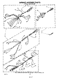 Part Location Diagram of 311176 Whirlpool Harness Wiring (Surface Unit)