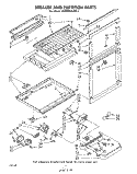 BREAKER AND PARTITION Diagram and Parts List for ET20MKXLWR1  Whirlpool Refrigerator
