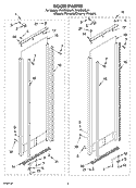 Part Location Diagram of 8526347 Whirlpool HOOK