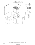 ACCESSORY Diagram and Parts List for TF4600XTP2  Whirlpool Trash Compactor