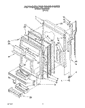 REFRIGERATOR DOOR Diagram and Parts List for 3HKGN500001  Whirlpool Refrigerator