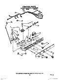 CONTROL Diagram and Parts List for RS25AWXXW00  Roper Refrigerator