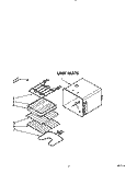UNIT Diagram and Parts List for RB760PXYQ2  Whirlpool Wall Oven