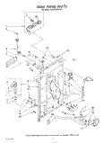 Part Location Diagram of 3347694 Whirlpool SPEAKER