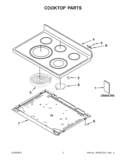 Part Location Diagram of W10400065 Whirlpool GUIDE, QUICK START (FRENCH)