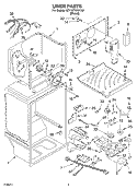 Part Location Diagram of 2187572 Whirlpool HARNS-WIRE