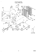 SECTION Diagram and Parts List for BHDH2500FS0  Whirlpool Dehumidifier