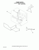 PUMP PARTS Diagram and Parts List for GI15NFRTB3  Whirlpool Ice Maker