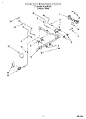 COOKTOP BURNER Diagram and Parts List for SF310PEAQ3  Whirlpool Range