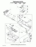Part Location Diagram of W10351811 Whirlpool HOUSING