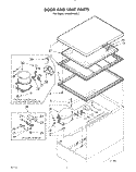 SECTION Diagram and Parts List for EH090FXKN2  Whirlpool Freezer