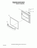 Part Location Diagram of 13024243SQ Whirlpool DOR-FIP Stainless Steel
