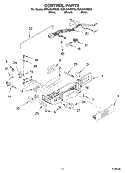 CONTROL PARTS Diagram and Parts List for ED5LHAXMB00  Whirlpool Refrigerator