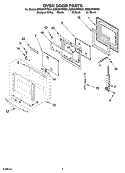 Part Location Diagram of W10175320 Whirlpool NAMEPLATE
