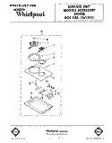 Part Location Diagram of 868813 Whirlpool Pan, Module