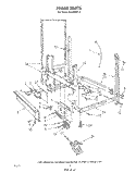 FRAME , LITERATURE AND OPTIONAL Diagram and Parts List for DU1800XT0  Whirlpool Dishwasher