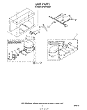 SECTION Diagram and Parts List for EH180FXSN00  Whirlpool Freezer