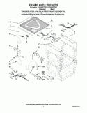 Part Location Diagram of W10258863 Whirlpool BRACE
