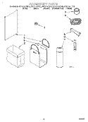 ACCESSORY Diagram and Parts List for KUCC151EBT0  KitchenAid Trash Compactor