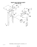 PANEL AND CONTROL Diagram and Parts List for 4KUCC150S2  KitchenAid Trash Compactor