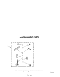 MISCELLANEOUS Diagram and Parts List for LA5578XSW2  Whirlpool Washer