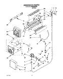 ICEMAKER, LIT/OPTIONAL Diagram and Parts List for 3XARG485WP01  Whirlpool Refrigerator