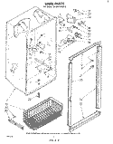 Part Location Diagram of 941859 Whirlpool SENSOR ASSEMBLY FREEZER