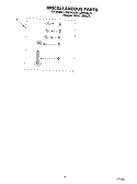 MISCELLANEOUS Diagram and Parts List for LSQ7030LQ0  Whirlpool Washer