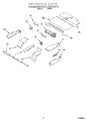 TOP VENTING, OPTIONAL Diagram and Parts List for KEBI276DBL10  KitchenAid Wall Oven