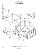 OVEN Diagram and Parts List for RM973PXLT0  Whirlpool Microwave Oven Combo
