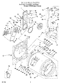 Part Location Diagram of 3401803 Whirlpool SCREW
