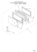 Part Location Diagram of 8172113 Whirlpool COVR-CHOKE