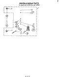 MISCELLANEOUS , LITERATURE AND OPTIONAL Diagram and Parts List for LA5710XPW1  Whirlpool Washer